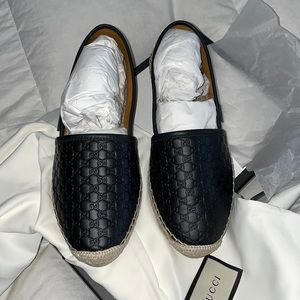 Gucci Espadrille Flats US size 8